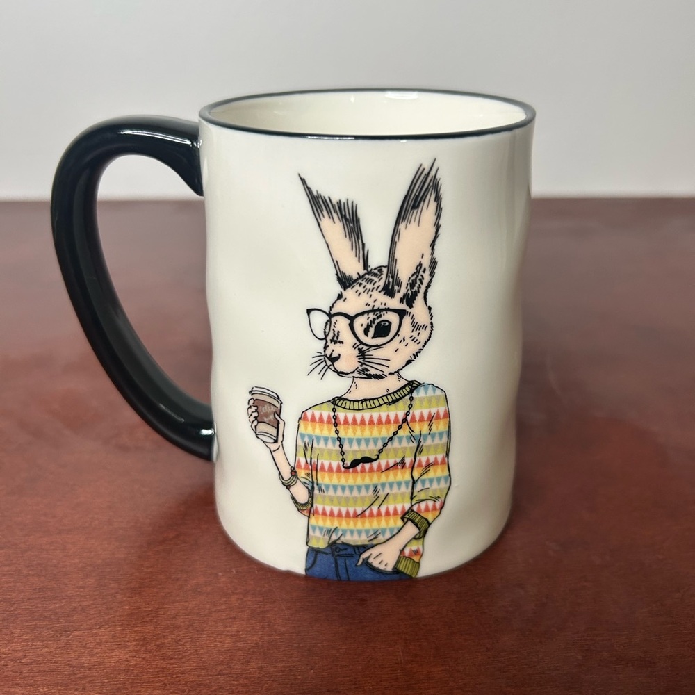 hipster Rabbit coffee Mug